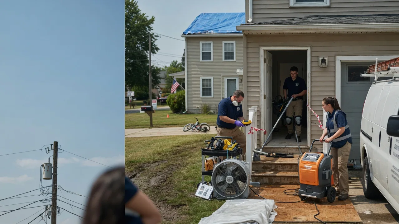 Water Damage Repair in Ashville, PA near me